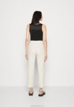 linne mix byxor beige Anna Field 42BF6604 kvinnor - Bild 3