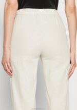 linne mix byxor beige Anna Field 42BF6604 kvinnor - Bild 6