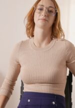 mörkblå byxor Anna Field 42BF6643 kvinnor - Bild 2