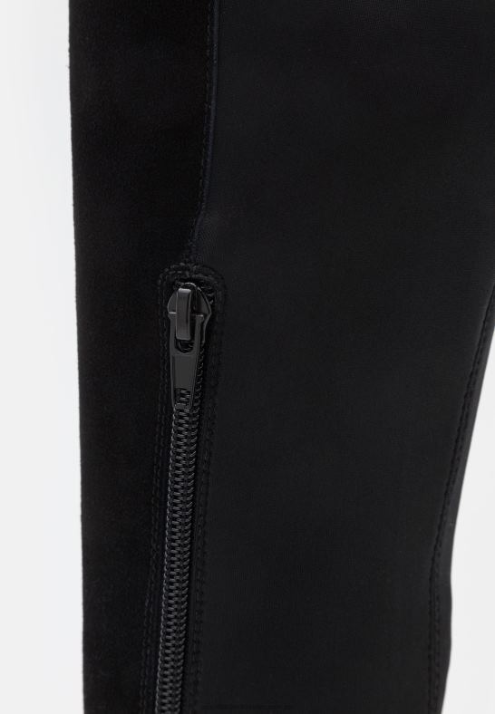 over-the-knee stövlar i läder svarta Anna Field 42BF62239 kvinnor - Bild 6