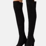 over-the-knee stövlar svarta Anna Field 42BF62227 kvinnor