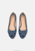 peeptoe balett pumps blå Anna Field 42BF62120 kvinnor - Bild 6