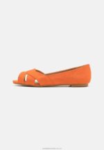 peeptoe balett pumps orange Anna Field 42BF62153 kvinnor - Bild 2