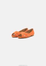 peeptoe balett pumps orange Anna Field 42BF62153 kvinnor - Bild 3