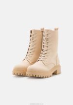 plattform ankelboots beige Anna Field 42BF62023 kvinnor - Bild 3