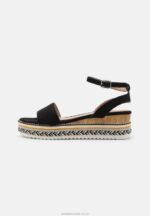 plattformssandaler svarta Anna Field 42BF61462 kvinnor - Bild 2