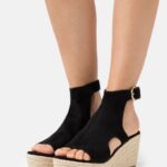 plattformssandaler svarta Anna Field 42BF61469 kvinnor