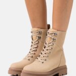 plattformsstövlar i läder beige Anna Field 42BF62034 kvinnor