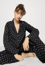 pyjamasset svart/benvit Anna Field 42BF61062 kvinnor - Bild 4