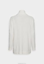 ribbad cardigan med krage benvit Anna Field 42BF6827 kvinnor - Bild 2