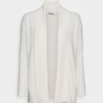 ribbad cardigan med krage benvit Anna Field 42BF6827 kvinnor