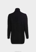 ribbad vikkrage cardigan svart Anna Field 42BF6822 kvinnor - Bild 2