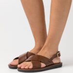 sandaler cognac Anna Field 42BF61403 kvinnor