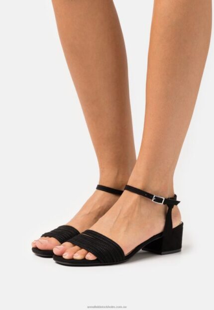 sandaler svarta Anna Field 42BF61299 kvinnor