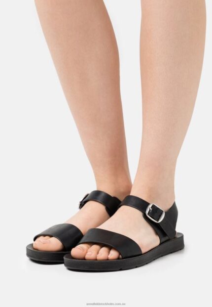 sandaler svarta Anna Field 42BF61306 kvinnor