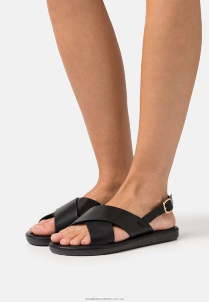 sandaler svarta Anna Field 42BF61358 kvinnor