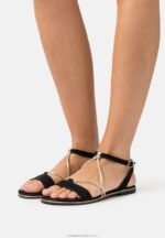 sandaler svarta Anna Field 42BF61443 kvinnor