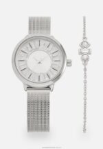set klocka silver Anna Field 42BF62785 kvinnor