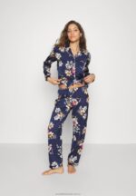 set pyjamas mörkblå Anna Field 42BF61070 kvinnor - Bild 2