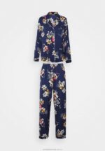 set pyjamas mörkblå Anna Field 42BF61070 kvinnor - Bild 5