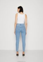 slim fit jeans ljusblå denim Anna Field 42BF6663 kvinnor - Bild 3