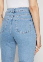 slim fit jeans ljusblå denim Anna Field 42BF6663 kvinnor - Bild 4