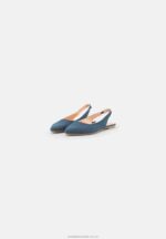 slingback balett pumps blå Anna Field 42BF62183 kvinnor - Bild 3