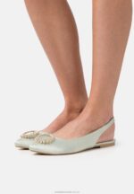 slingback balett pumps grön Anna Field 42BF62186 kvinnor