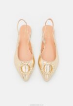 slingback balett pumps guld Anna Field 42BF62185 kvinnor - Bild 6