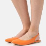 slingback balett pumps orange Anna Field 42BF62184 kvinnor