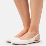 slingback balettpumps vita Anna Field 42BF62181 kvinnor
