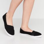 slip-ons svart Anna Field 42BF61805 kvinnor