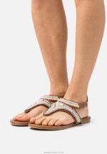 t-bar sandaler beige Anna Field 42BF61540 kvinnor