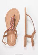 t-bar sandaler bruna Anna Field 42BF61519 kvinnor - Bild 3