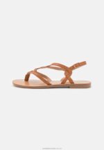 t-bar sandaler cognac Anna Field 42BF61527 kvinnor - Bild 2