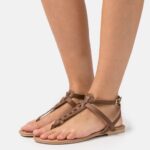 t-bar sandaler cognac Anna Field 42BF61537 kvinnor