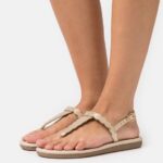t-bar sandaler guld Anna Field 42BF61518 kvinnor