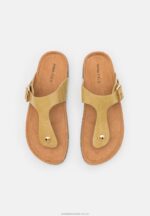 t-bar sandaler khaki Anna Field 42BF61543 kvinnor - Bild 6