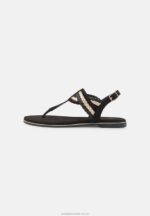 t-bar sandaler svart/guld Anna Field 42BF61503 kvinnor - Bild 2