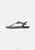 t-bar sandaler svarta Anna Field 42BF61498 kvinnor - Bild 2