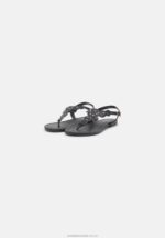 t-bar sandaler svarta Anna Field 42BF61498 kvinnor - Bild 3