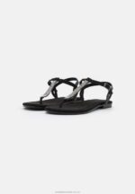 t-bar sandaler svarta Anna Field 42BF61504 kvinnor - Bild 3