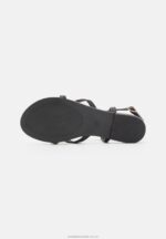 t-bar sandaler svarta Anna Field 42BF61506 kvinnor - Bild 5