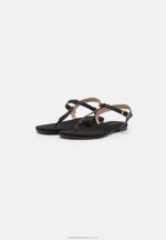 t-bar sandaler svarta Anna Field 42BF61510 kvinnor - Bild 3