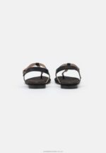 t-bar sandaler svarta Anna Field 42BF61510 kvinnor - Bild 4
