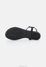 t-bar sandaler svarta Anna Field 42BF61510 kvinnor - Bild 5