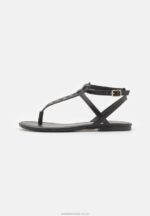 t-bar sandaler svarta Anna Field 42BF61516 kvinnor - Bild 2