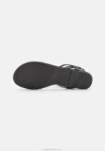 t-bar sandaler svarta Anna Field 42BF61516 kvinnor - Bild 5