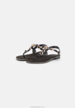 t-bar sandaler svarta Anna Field 42BF61530 kvinnor - Bild 3