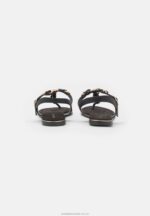 t-bar sandaler svarta Anna Field 42BF61530 kvinnor - Bild 4